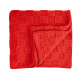 Embroidered rPET Checkered Sherpa Blanket Embroidered rPET Checkered Sherpa Blanket