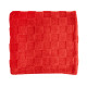 Embroidered rPET Checkered Sherpa Blanket Embroidered rPET Checkered Sherpa Blanket