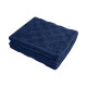 Embroidered rPET Checkered Sherpa Blanket Embroidered rPET Checkered Sherpa Blanket