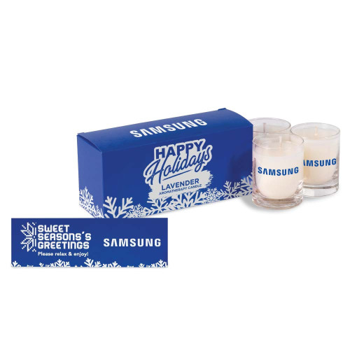 Three Pack Scented Wax Candles Three Pack Scented Wax Candles