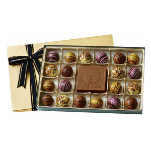Truffle Gift Box with 20 Chocolate Truffles Truffle Gift Box with 20 Chocolate Truffles
