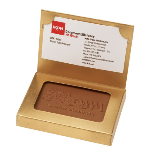Custom Chocolate Cookie Business Card Box Custom Chocolate Cookie Business Card Box