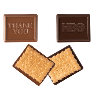 Custom Rectangle Chocolate Cookie