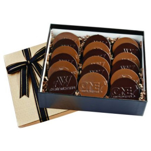 Cookie Gift Box with 18 Round Cookies Cookie Gift Box with 18 Round Cookies