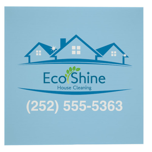 Corrugated Plastic Sign (Single-Sided)