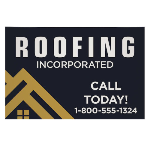 Corrugated Plastic Sign (Single-Sided)
