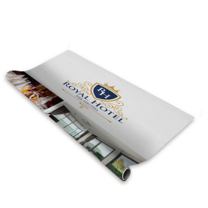 Deluxe Pro Retractor Replacement Banner (No-Curl Opaque Fabric)