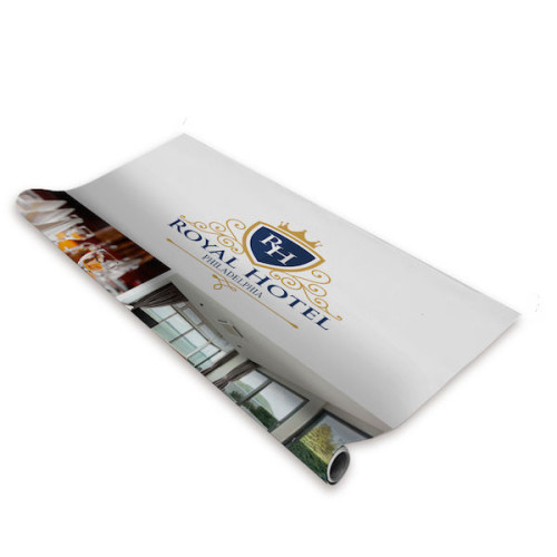 Deluxe Pro Retractor Replacement Banner (No-Curl Opaque Fabric)