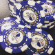 6 Stripe Custom Poker Chip - Direct Print 6 Stripe Custom Poker Chip - Direct Print
