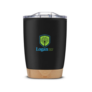 Symmetry 12oz Tumbler with Bamboo Base Symmetry 12oz Tumbler with Bamboo Base