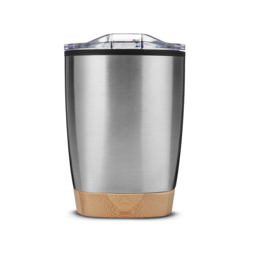Symmetry 12oz Tumbler with Bamboo Base