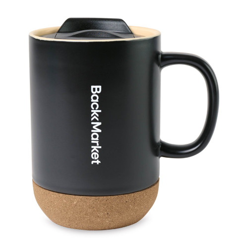 Valo 14oz Ceramic Lidded Mug
