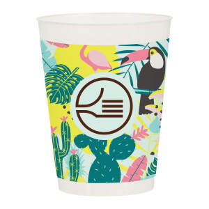 Full Color 16oz Frost Flex Stadium Cup Full Color 16oz Frost Flex Stadium Cup