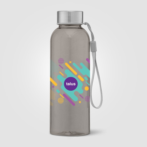 Skye 17oz rPET Water Bottle with Wrist Strap Skye 17oz rPET Water Bottle with Wrist Strap