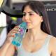 Skye 17oz rPET Water Bottle with Wrist Strap Skye 17oz rPET Water Bottle with Wrist Strap