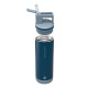 GROSCHE Alpine 20oz Stainless Steel Removable Straw Flip n' Sip Bottle