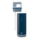 GROSCHE Alpine 20oz Stainless Steel Removable Straw Flip n' Sip Bottle