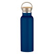 Full Laser 21oz Tipton Stainless Steel Bottle with Bamboo Lid