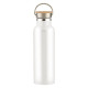 Full Laser 21oz Tipton Stainless Steel Bottle with Bamboo Lid
