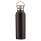 Full Laser 21oz Tipton Stainless Steel Bottle with Bamboo Lid