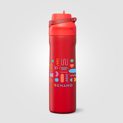 Lynk 23oz Stainless Steel Flip-Straw Bottle Lynk 23oz Stainless Steel Flip-Straw Bottle