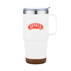 Johnson 24oz Travel Mug with Cork Bottom Johnson 24oz Travel Mug with Cork Bottom