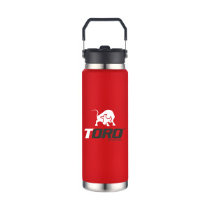 Vacuum 30oz Water Bottle with SS Carry Handle Vacuum 30oz Water Bottle with SS Carry Handle
