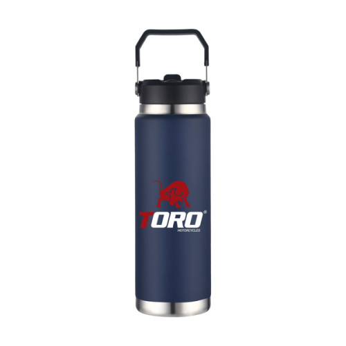 Vacuum 30oz Water Bottle with SS Carry Handle Vacuum 30oz Water Bottle with SS Carry Handle
