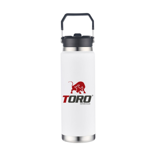 Vacuum 30oz Water Bottle with SS Carry Handle Vacuum 30oz Water Bottle with SS Carry Handle