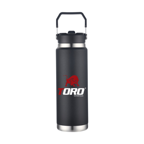 Vacuum 30oz Water Bottle with SS Carry Handle Vacuum 30oz Water Bottle with SS Carry Handle