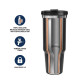 Cutter & Buck® 32oz Recycled Stainless Steel Tumbler Cutter & Buck® 32oz Recycled Stainless Steel Tumbler
