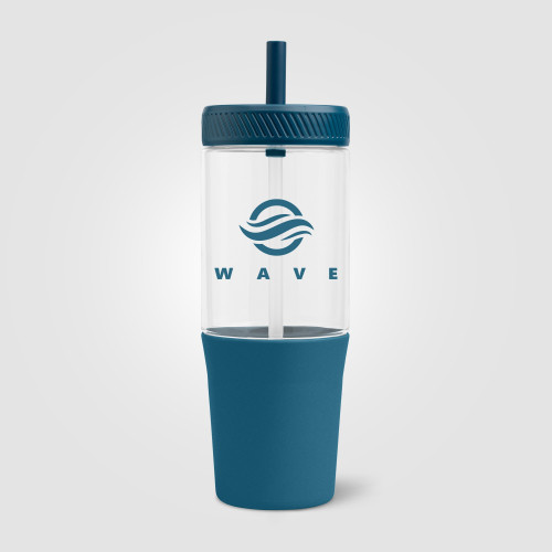 Polar 40oz Recycled Plastic Dual Tone Straw Tumbler