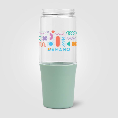 Polar 40oz Recycled Plastic Dual Tone Straw Tumbler