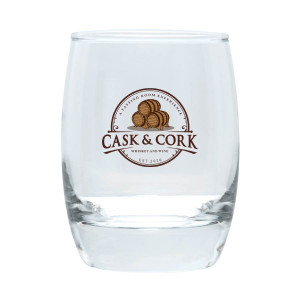 Full Color 6oz Whiskey Glass