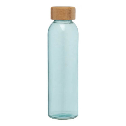 Alpine 17oz Glass Bottle with Bamboo Lid Alpine 17oz Glass Bottle with Bamboo Lid
