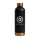 Astrid 18oz Stainless Steel Copper Accent Double-Wall Bottle Astrid 18oz Stainless Steel Copper Accent Double-Wall Bottle