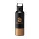 Aurelia 22.5oz Recycled Stainless Steel Copper Accent Double-Wall Bottle