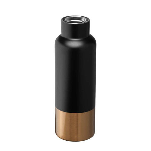Aurelia 22.5oz Recycled Stainless Steel Copper Accent Double-Wall Bottle