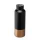 Aurelia 22.5oz Recycled Stainless Steel Copper Accent Double-Wall Bottle