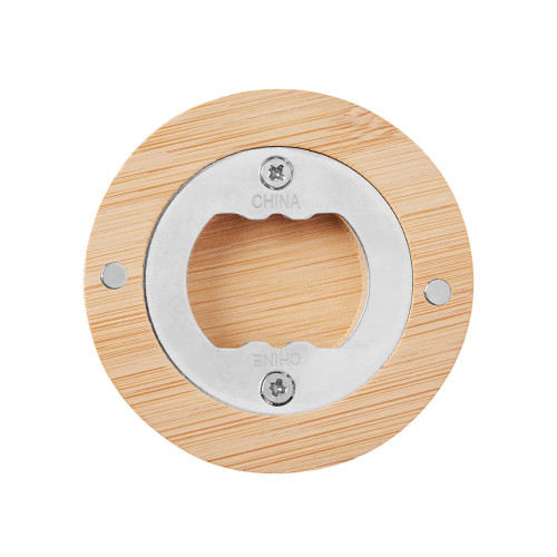 Bamboo Bottle Opener with Magnet Bamboo Bottle Opener with Magnet
