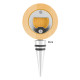 Bamboo Wine Stopper with Bottle Opener