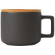Café Virtuoso 12oz Ceramic Mug with Bamboo Lid