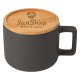 Café Virtuoso 12oz Ceramic Mug with Bamboo Lid