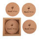 Cork 4-Piece Coaster Set in Box