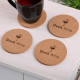 Cork 4-Piece Coaster Set in Box