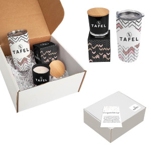 Full Color Himalayan Tumbler and Candle Gift Set