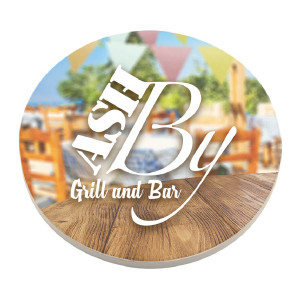 Full Color Round Absorbent Coaster
