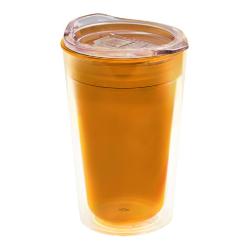Garyline® 14oz Transparent Tumbler with Slider Lid