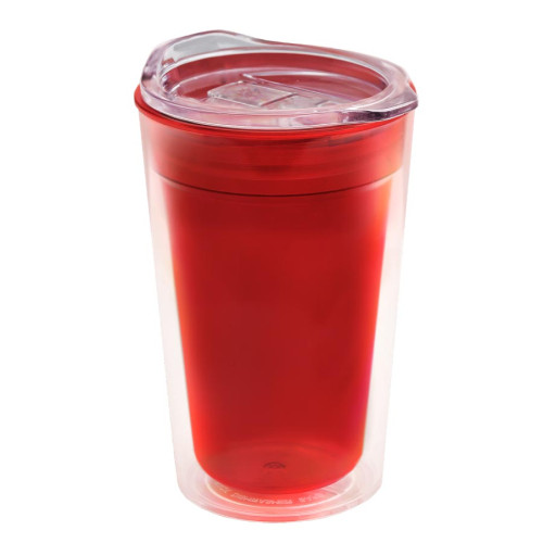 Garyline® 14oz Transparent Tumbler with Slider Lid