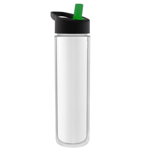 Garyline® 16oz Chiller Insulated Bottle with Flip-Straw Lid and Full-Color Insert Garyline® 16oz Chiller Insulated Bottle with Flip-Straw Lid and Full-Color Insert